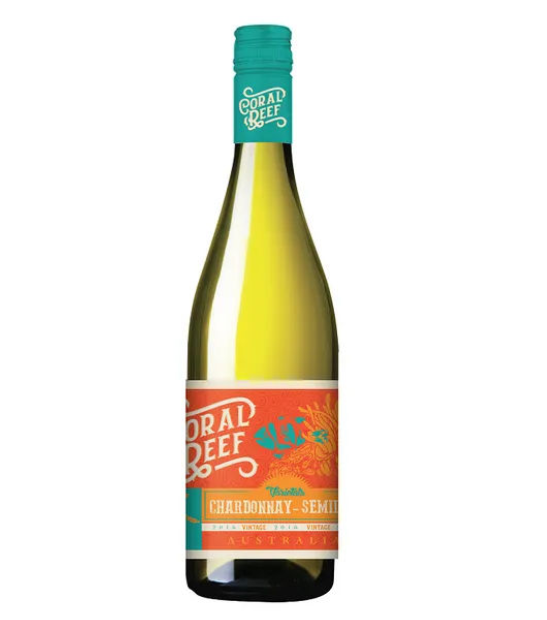 CORAL REEF CHARDONNAY WHITE 750ML